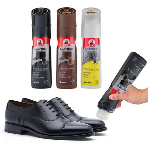 Neutral black shoe polish - shoe,