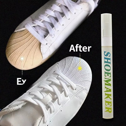Shoe whitening black colour - whitening, &