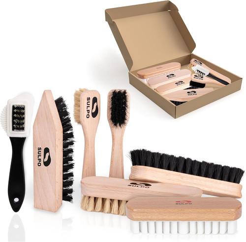 Piece shoe polish kit with - 7-piece,