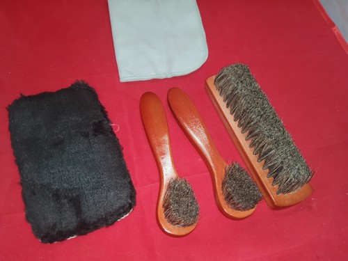 Shoe polish brush - shoe,