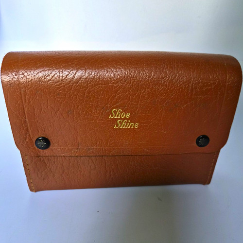 Brown shoe shine kit - brown,