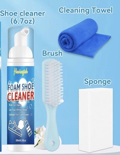 Box foam shoe cleaning kit - box,,