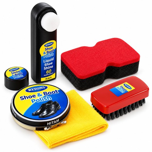 Jkg black shoe polish - black,