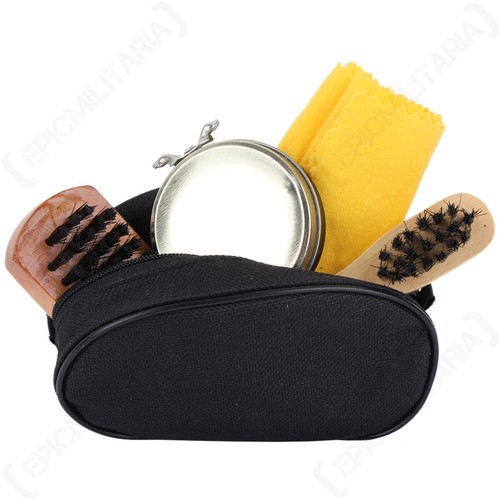 Clear shoe polish - set,