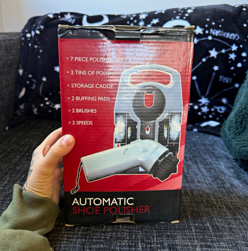 Automatic shoe polisher - shoe,