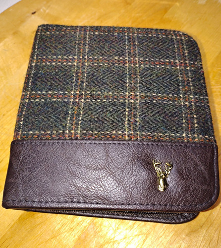 Brown green tartan - &,