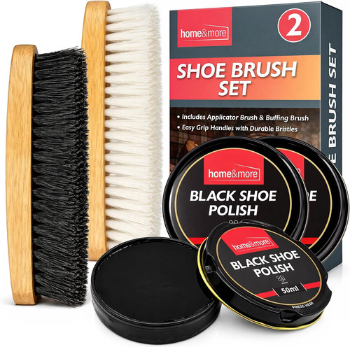 3pk black shoe polish kit - 3pk,